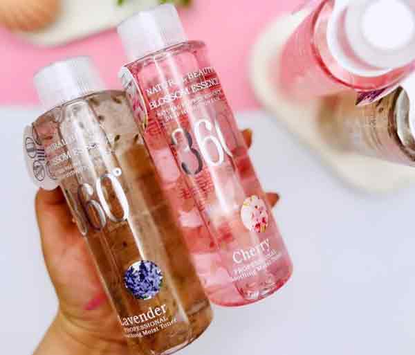 تونر وکالی آبرسان و مرطوب کننده 360